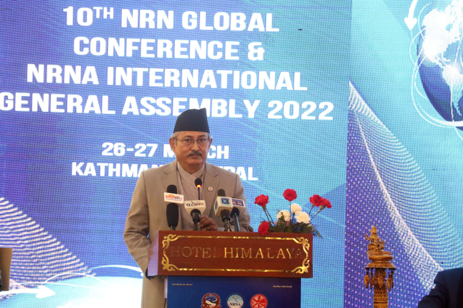 गृहमन्त्री खाणसँग राष्ट्रिय अपाङ्ग कोषका प्रतिनिधिमण्डलबीच भेट